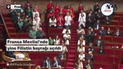 Fransa Meclisi’nde yine Filistin bayrağı açıldı