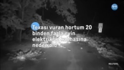 Teksas'ı vuran hortum 20 binden fazla evin elektriksiz kalmasına neden oldu