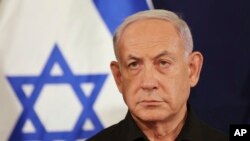 İsrail Başbakanı Benjamin Netanyahu, gazetecilere açıklamalarda bulundu